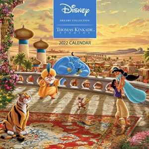 disney dreams collection by thomas kinkade studios: 2022 wall calendar