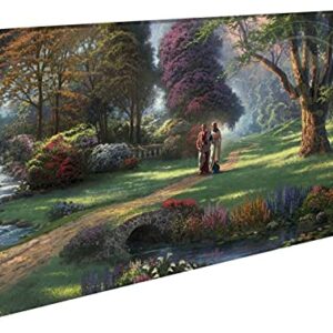 Thomas Kinkade Walk of Faith 16 x 31 Gallery Wrapped Canvas