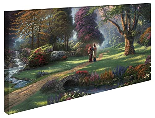 Thomas Kinkade Walk of Faith 16 x 31 Gallery Wrapped Canvas