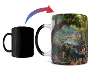 thomas kinkade's "the jungle book" morphing mug