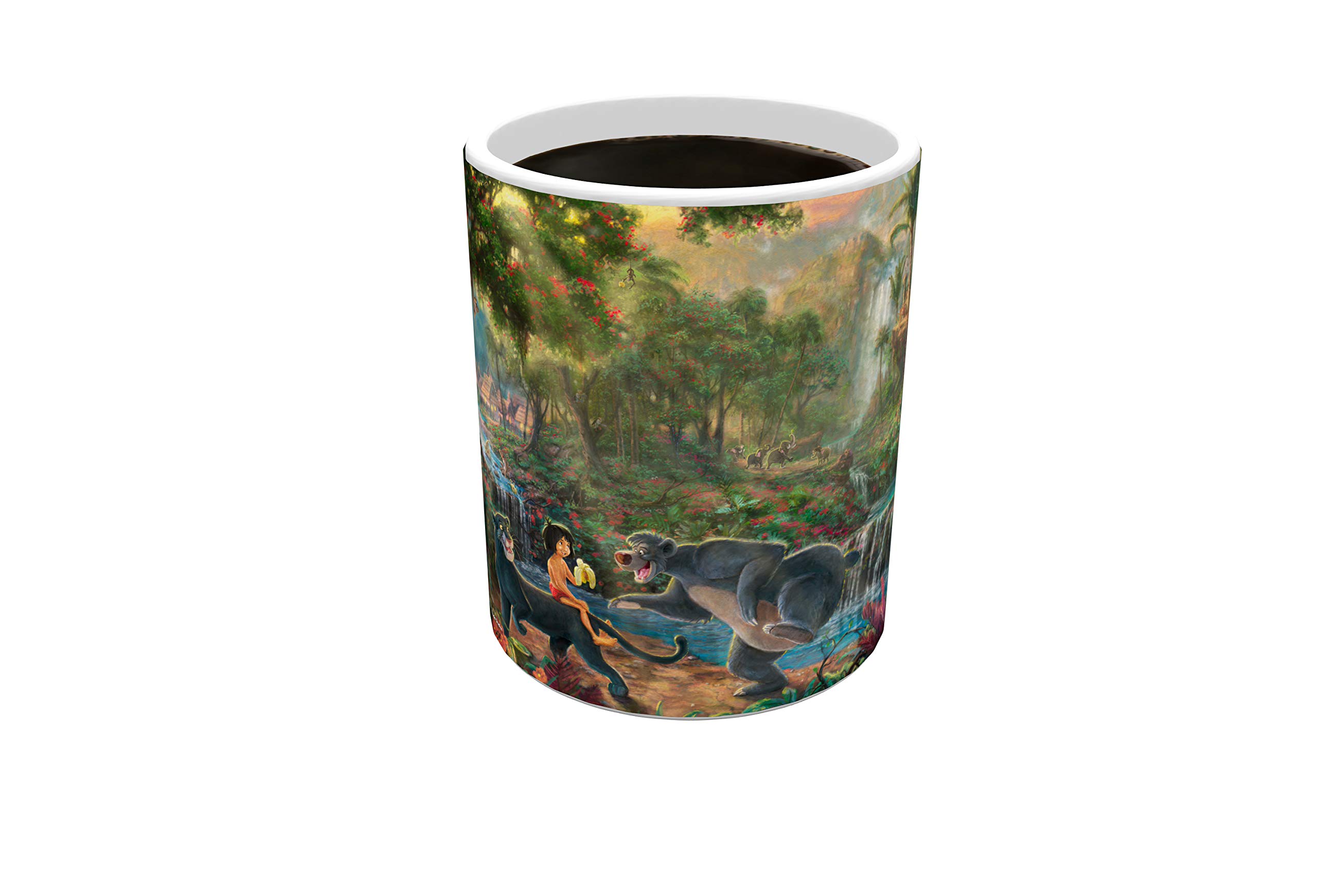 Thomas Kinkade's "The Jungle Book" Morphing Mug