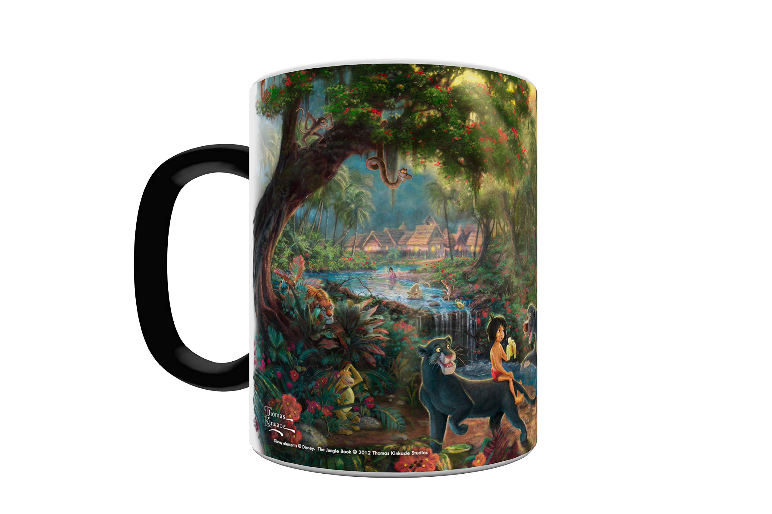 Thomas Kinkade's "The Jungle Book" Morphing Mug