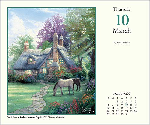 Thomas Kinkade Studios 2022 Day-to-Day Calendar