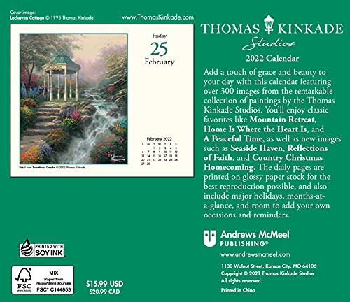 Thomas Kinkade Studios 2022 Day-to-Day Calendar