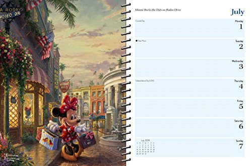 Thomas Kinkade Studios: Disney Dreams Collection 2019 Engagement Calendar