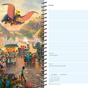 Thomas Kinkade Studios: Disney Dreams Collection 2019 Engagement Calendar