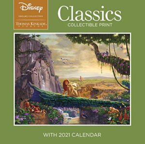 disney dreams collection by thomas kinkade studios: collectible print with 2021: classics