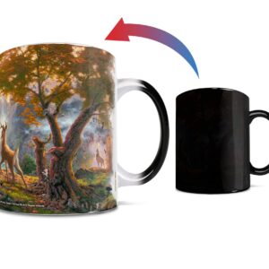 Morphing Mugs Disney - Bambi - Thomas Kinkade - One 11 oz Color Changing Heat Sensitive Ceramic Mug – Image Revealed When HOT Liquid Is Added!