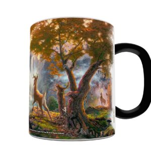 Morphing Mugs Disney - Bambi - Thomas Kinkade - One 11 oz Color Changing Heat Sensitive Ceramic Mug – Image Revealed When HOT Liquid Is Added!