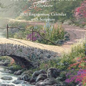 Thomas Kinkade Studios 2021 Engagement Calendar with Scripture