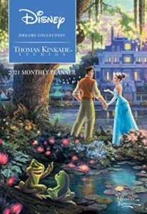 disney dreams collection by thomas kinkade studios: 2021 monthly pocket planner