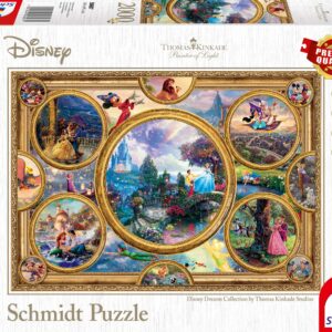 Schmidt Thomas Kinkade: Disney - Dreams Collection Jigsaw Puzzle (2000-Piece)