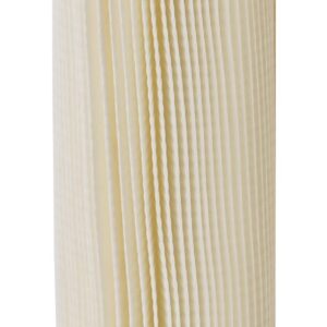 Pentair Pentek ECP5-10 Sediment Water Filter, 10-Inch, Under Sink Pleated Cellulose Polyester Replacement Cartridge, 10" x 2.5", White End-Cap, 5 Micron