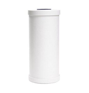 ge fxhtc whole house water filter | replacement for water filtration system | nsf certified: reduces chlorine, sediment, rust & other impurities | replace every 3 months for best results | 1 filter