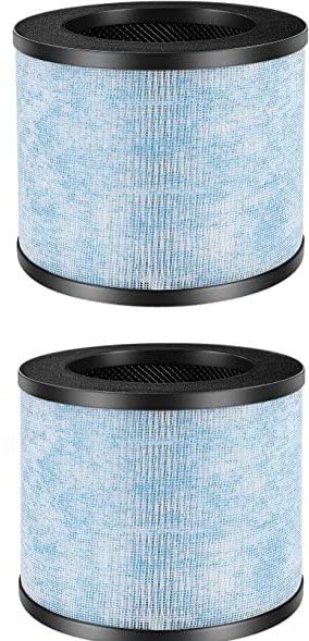 Fette Filter - F100 H13 Premium True HEPA Replacement Filter, Compatible with Instant AP100 Air Purifier, 3-in-1 H13 Grade True HEPA Filter, Part # F100, 2-Pack