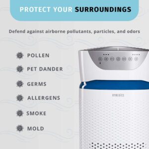 HoMedics TotalClean 3-in-1 True HEPA Filter Replacement Bundle for Air Purifiers