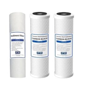 IPW Industries Inc. Compatible to Olympia Water Systems 10" Replacement Filters - 5 Micron Replacement Filter Kit - Stages 1, 2 & 3