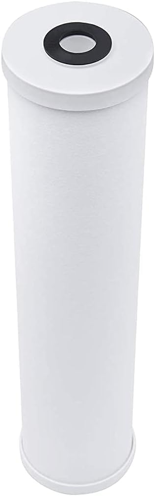 Pentair Pentek RFC-20BB Big Blue Carbon Water Filter, 20-Inch, Whole House Heavy Duty Radial Flow Carbon Replacement Cartridge with Granular Activated Carbon (GAC) Filter, 20" x 4.5", 25 Micron