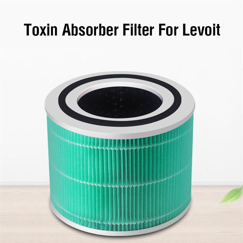 Core 300 Toxin Absorber Replacement Filter,Compatible with Core 300,300S VortexAir Air Purifier,Core 300-RF-TX,3-in-1 HEPA and Activated Carbon filter