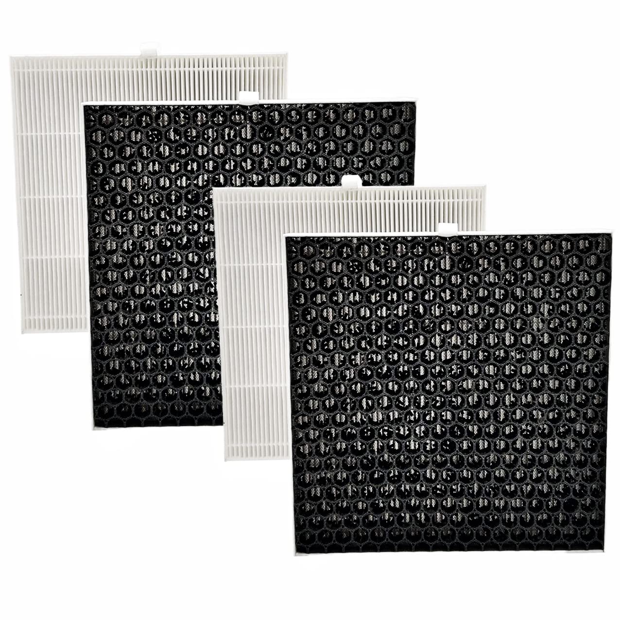 CHNPOFNT 4 PACK 5400 Air Purifier Replacement Filter Compatible with Air Purifiers 5400 Series, 5410i, 5440i, 3-Stage Filtration High-efficiency Activated carbon 2-IN-1. H13 True HEPA Filter.