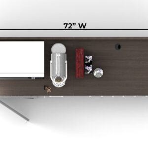 BREAKtime Coffee Break Lunch Room Furniture Buffet Tea & Coffee Bar Color Espresso - Factory Assembled - Furniture Items ONLY. Model 3271 2 piece group