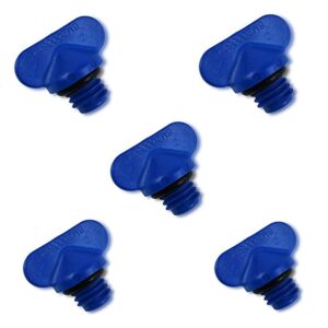 Mercury Marine/Mercruiser New OEM Nylon Blue Drain Plug Pack of 5 22-8M0119211