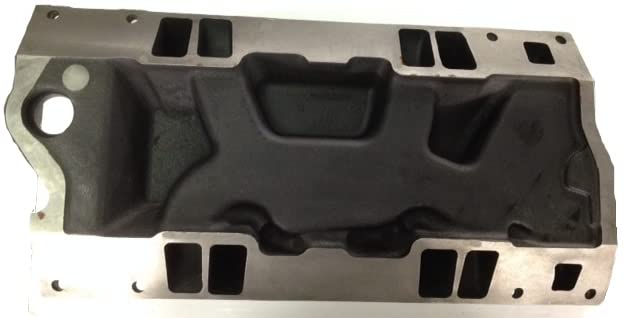 Cast Iron Marine Intake Manifold for Mercruiser, Volvo Penta, Indmar engines years 1997-2015. 5.0L, 5.7L. 4BBL Vortec 8 Bolt. Replaces 8M0061387.