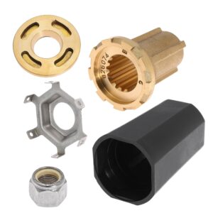 flo-torq ii hub kit replace 835257q1 for mercury 60-300 hp engines for mercruiser alpha bravo one drives