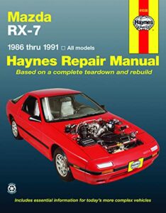 mazda rx-7 models including turbo (86-91) haynes repair manual (haynes repair manuals)