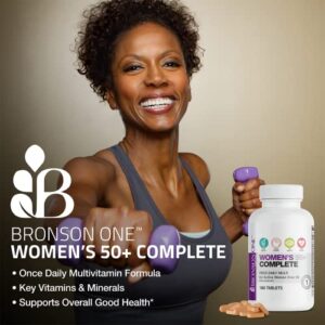 Bronson ONE Daily Women’s 50+ Complete Multivitamin Multimineral, 180 Tablets