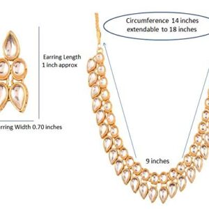 Touchstone Indian kundan jewelry sets for women necklace polki gold set earrings small royal mughal handcrafted look bollywood traditional wedding bridal designer jewellery fashion style in gold tone