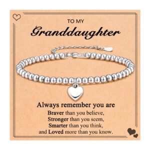 ungent them granddaughter gifts from grandma girls bracelets jewelry christmas birthday valentines day confirmation easter gifts for teenage teens girls stuff 12 14 16 18 10