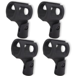 performance plus indestructible large barrel/wireless microphone holders-buy 3 get 1 free (mh4w-4)