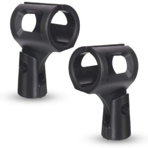 performance plus indestructible large barrel/wireless microphone holders-2 pack (mh4w-2)