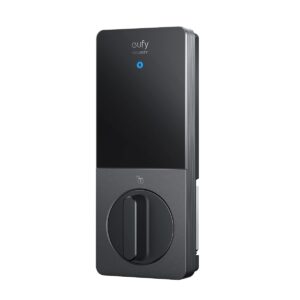 eufy Security Retrofit Smart Lock E110+Wireless Keypad, Keyless Entry Door Lock Replacement, Built-in Wi-Fi, Remote Control, in-App History and Scheduled Access, Fits Your Existing Deadbolt, IP65