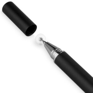 BoxWave Stylus Pen Compatible with Lockly Secure Pro - FineTouch Capacitive Stylus, Super Precise Stylus Pen for Lockly Secure Pro - Jet Black