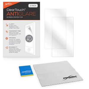 BoxWave Screen Protector Compatible with Lockly Guard Latch (679L) - ClearTouch Anti-Glare (2-Pack), Anti-Fingerprint Matte Film Skin