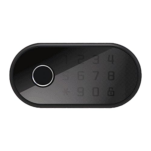 Drawer Fingerprint Password Lock Biometric Electronic Cabinet Access Control Keypad Lock Smart Locks, Touchscreen Keypad, Auto Lock for Homes and Hotel (for Drawers Single Door