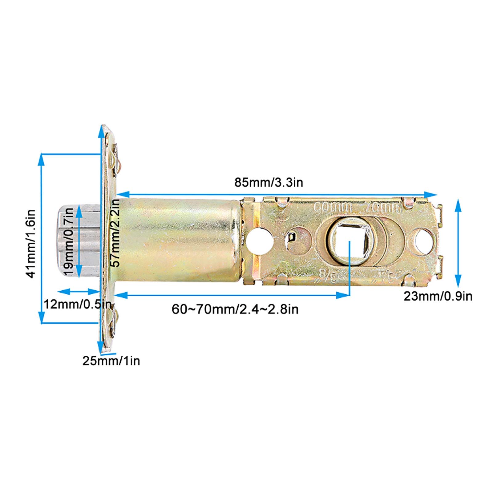 Biometric Fingerprint Door Lock, Fingerprint Password Lock, Remote Control Doorlock, Intelligent Electronic Lock with Virtual Password Design/Mechanical Key/Anti-Peeping, for Alexa Voice Control