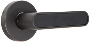 yale security d510lk01 kincaid bk, oil rubbed bronze passage lever lock