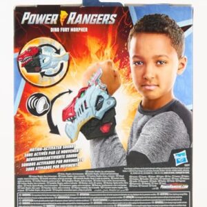 Power Rangers Playskool Dino Fury Morpher Electronic Toy with Lights and Sounds includes Dino Fury Key Inspired TV Show Ages 5 and Up