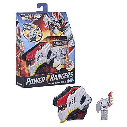 Power Rangers Playskool Dino Fury Morpher Electronic Toy with Lights and Sounds includes Dino Fury Key Inspired TV Show Ages 5 and Up