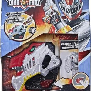 Power Rangers Playskool Dino Fury Morpher Electronic Toy with Lights and Sounds includes Dino Fury Key Inspired TV Show Ages 5 and Up