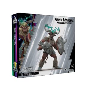 Power Rangers Lightning Collection Mighty Morphin Mighty Minotaur 6-Inch Premium Collectible Action Figure Toy, Accessories, Kids 4 and Up