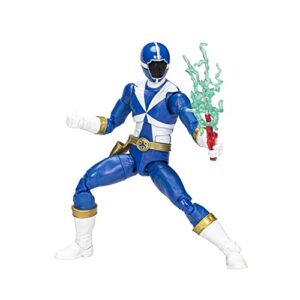 Power Rangers Lightning Collection Lightspeed Rescue Blue Ranger 6-Inch Premium Collectible Action Figure Toy with Accessories, Kids Ages 4 and Up