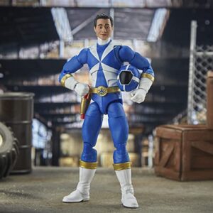 Power Rangers Lightning Collection Lightspeed Rescue Blue Ranger 6-Inch Premium Collectible Action Figure Toy with Accessories, Kids Ages 4 and Up