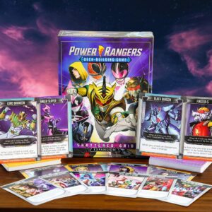 Power Rangers Deck-Building Game: Shattered Grid Expansion - New Content, Time Travel, Alternate Universes & More! Ages 14+, 2-4 Players, 30-70 Min