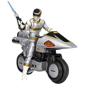 power rangers lightning collection in space silver ranger 6-inch action figure, toys and action figures for kids ages 4 and up