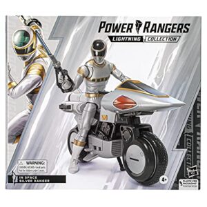 Power Rangers Lightning Collection in Space Silver Ranger 6-inch Action Figure, Toys and Action Figures for Kids Ages 4 and Up