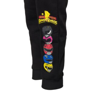 Power Rangers Black Ranger Yellow Ranger Blue Ranger Little Boys Fleece Pullover Hoodie Pants Red/Black 7-8